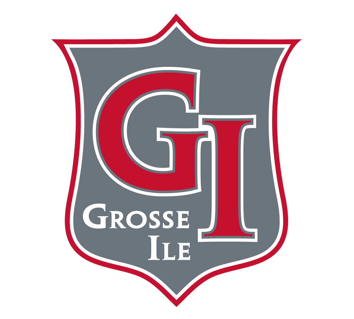 Grosse Ile High School Logo, Grosse Ile Michigan